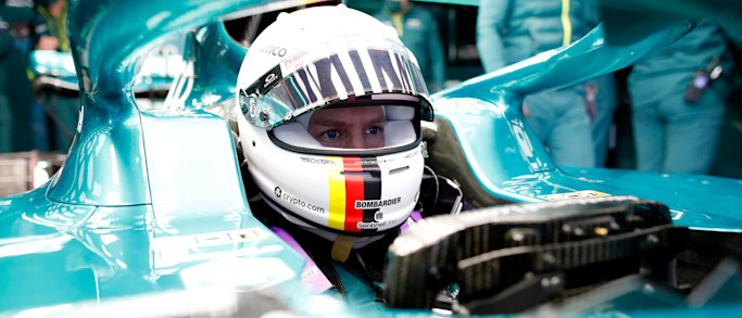 Sebastian Vettel, 2022 Barcelona testing