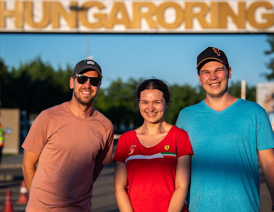 Sebastian, Veronika and Daniel