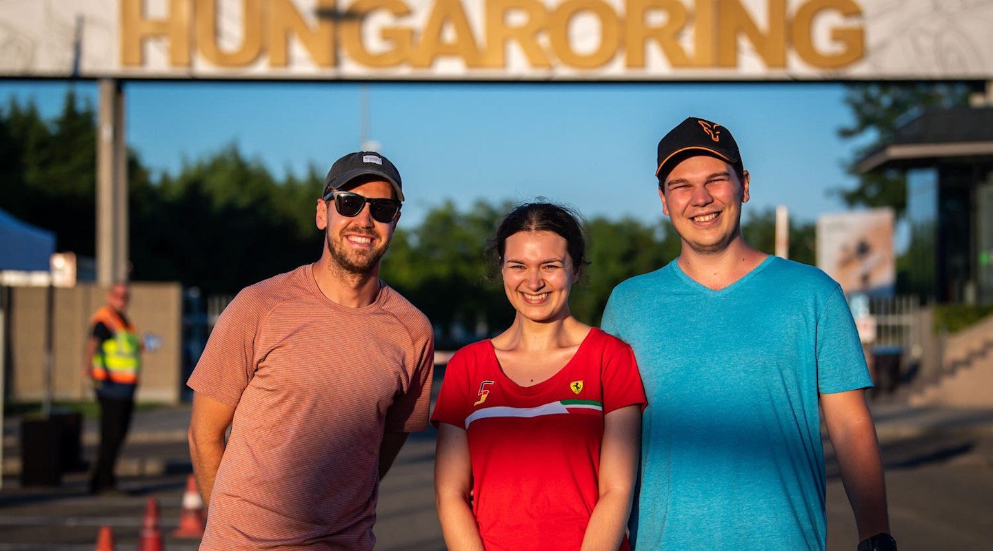 Sebastian, Veronika and Daniel