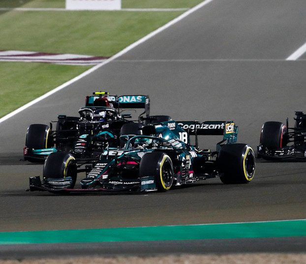 Lance overtakes Tsunoda