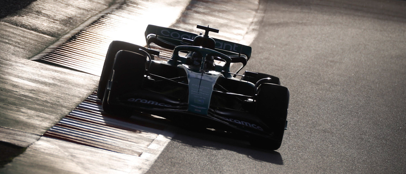 Lance Stroll, 2022 Barcelona testing