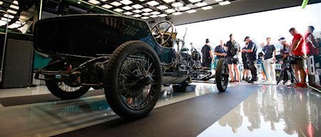 The Green Pea was the centre of attention on Thursday.