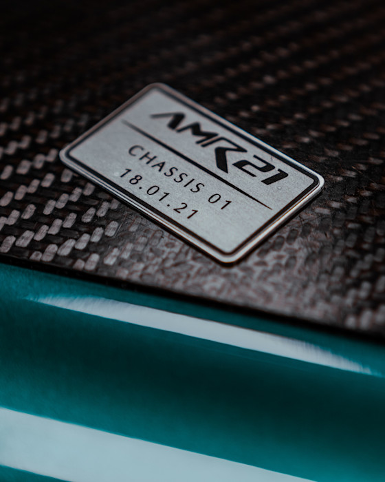 AMR21 chassis plate