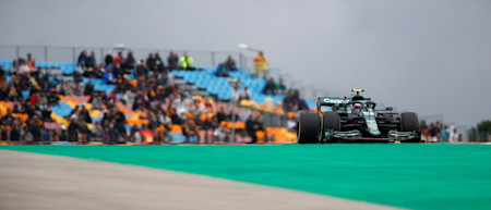 Sebastian runs on the Medium tyre in Turkey