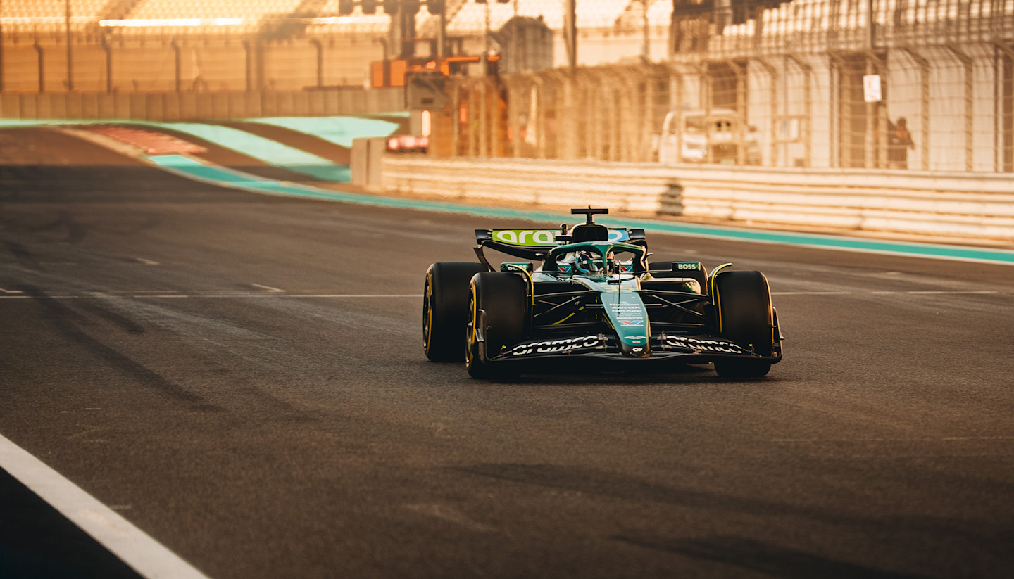 Abu Dhabi post season test desktop homepage hero