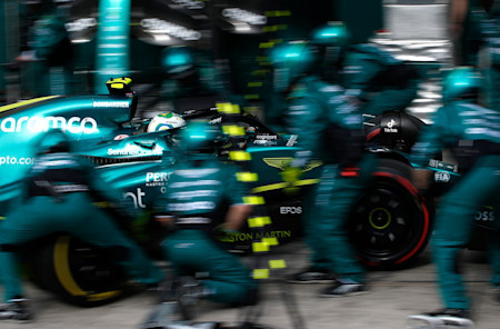 Sebastian ran long on the Soft tyres, but was undercut by a couple of cars. However, he still ran in the top 10 for much of the race.