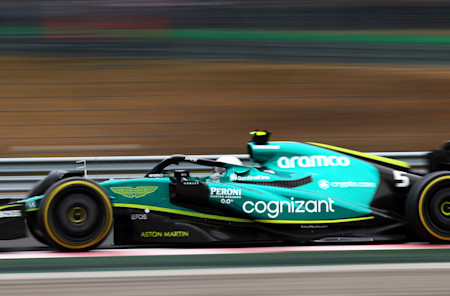 Sebastian was able to climb through the field and be in contention for a points finish.
