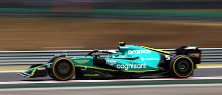 Sebastian was able to climb through the field and be in contention for a points finish.