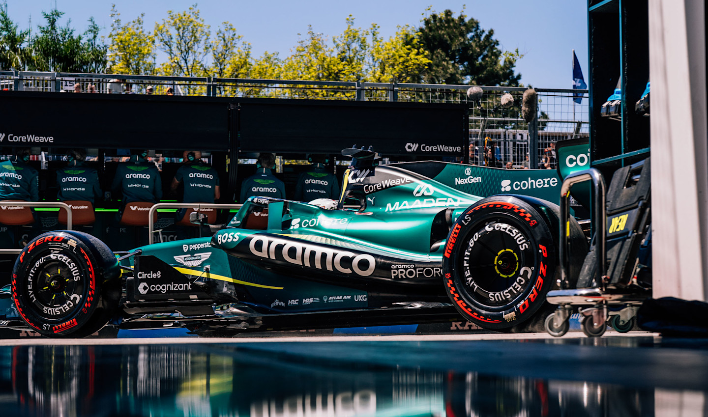 Canadian GP race page Friday header