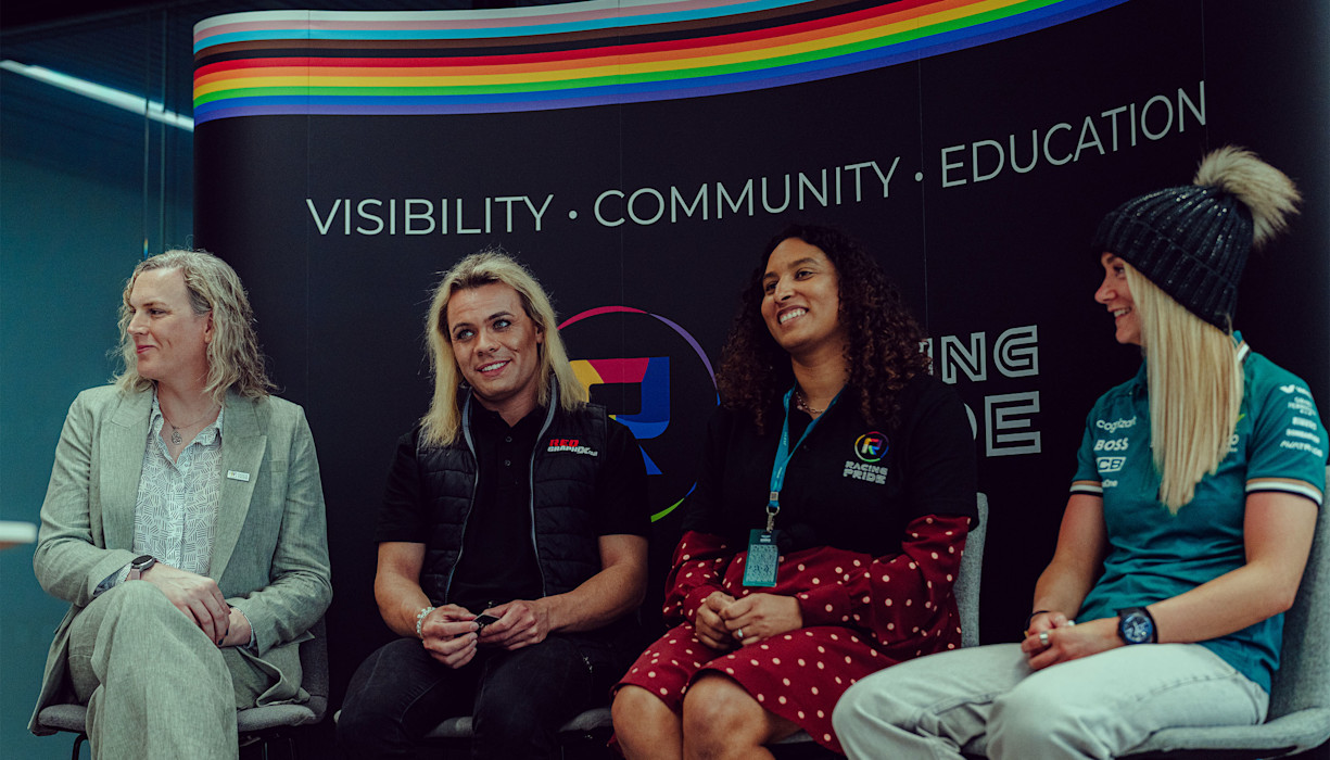 Racing Pride event header