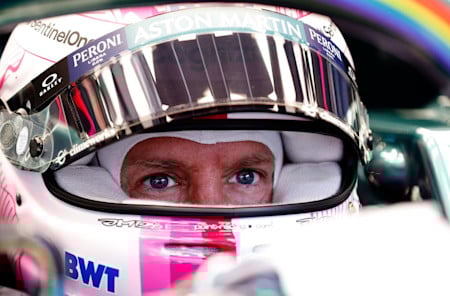 Sebastian moments before heading out for qualifying in Styria