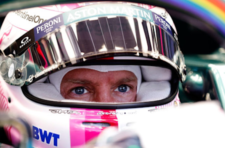 Sebastian moments before heading out for qualifying in Styria