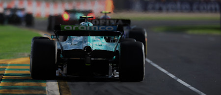 Sebastian unfortunately retired before mid-distance after contact with the wall