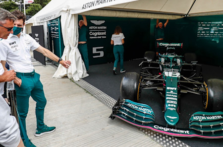 Close up with our 2021 challenger: the AMR21