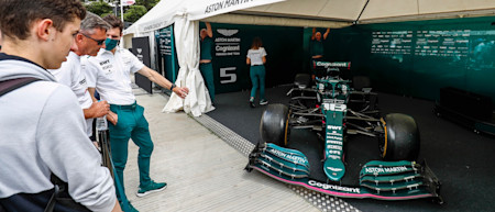 Close up with our 2021 challenger: the AMR21