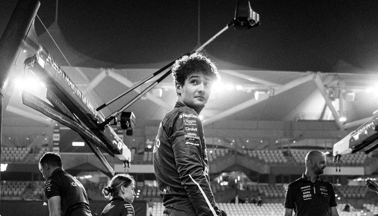 Making of a third driver desktop homepage hero