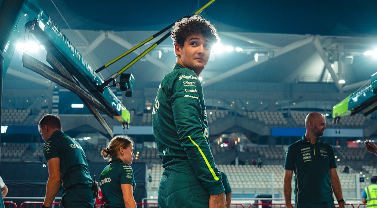 Making of a third driver desktop homepage hero