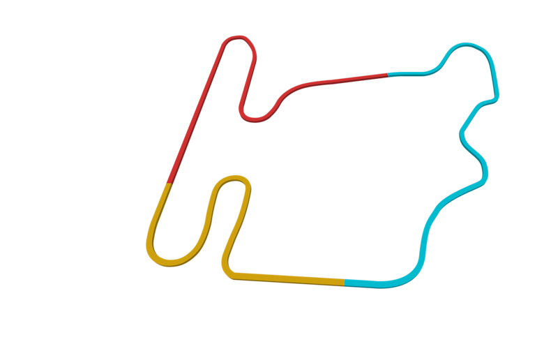 2023 Hungarian Grand Prix track map sectors