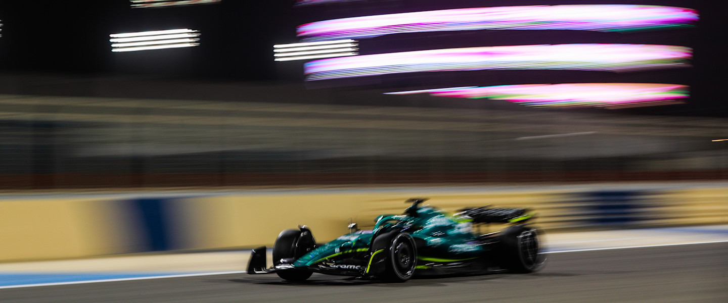 Lance Stroll, Bahrain testing