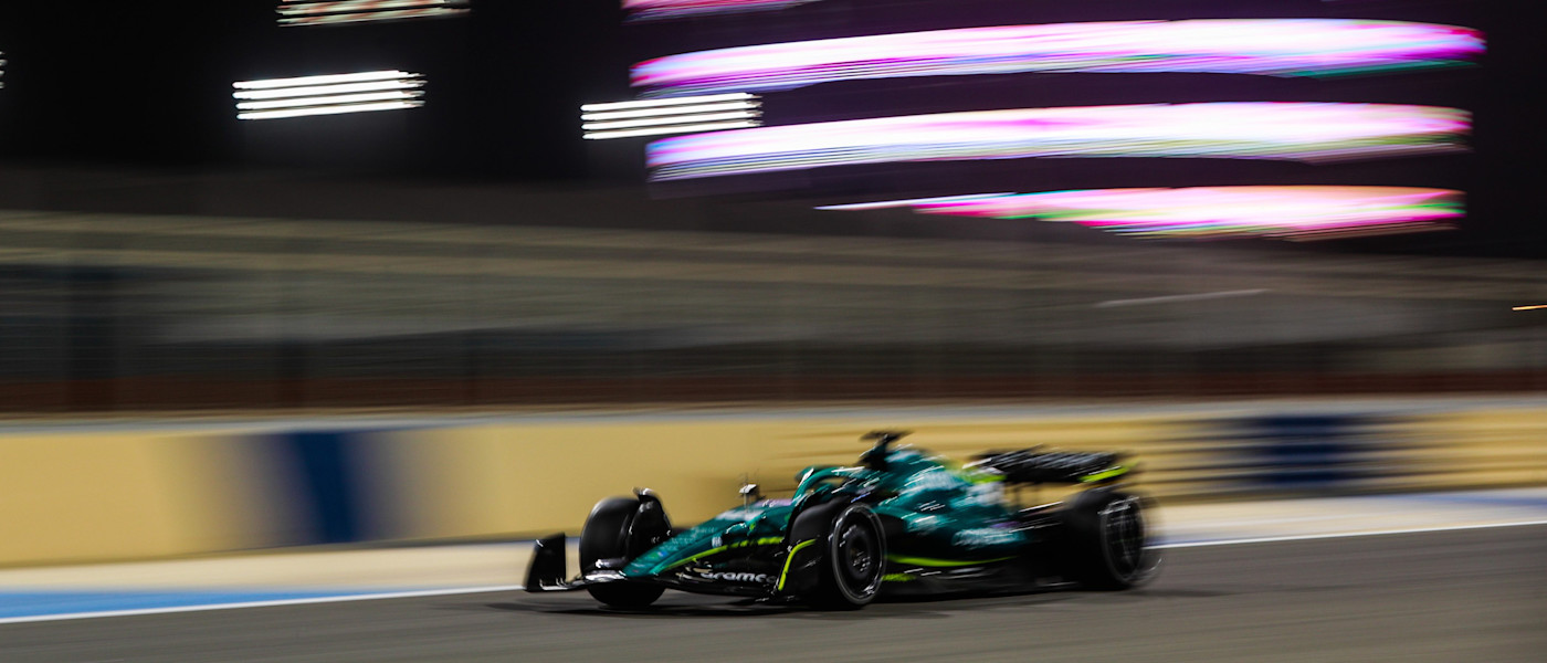 Lance Stroll, Bahrain testing