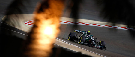 Sebastian gets up to speed in the AMR21