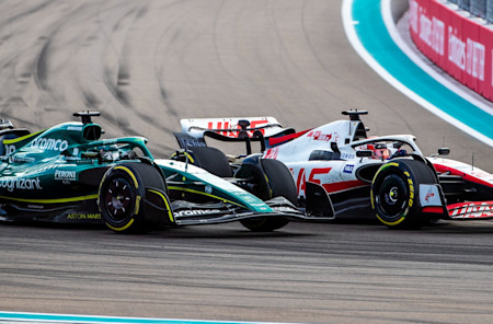 Lance would finish 10th and score a point but contact with Kevin Magnussen prevented further progress