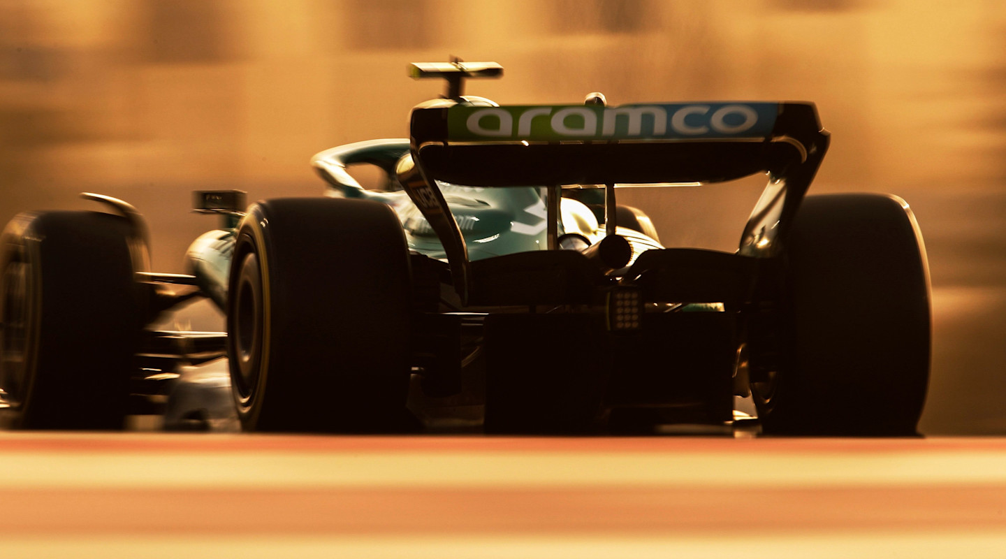 Sebastian in Bahrain testing