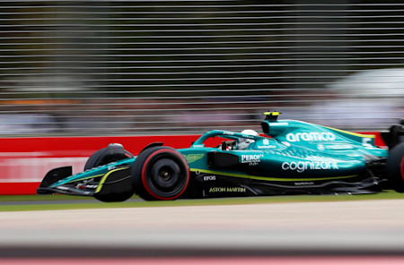 A red flag after Nicholas Latifi's contact with Lance gave enough time for Sebastian to join qualifying in Q1