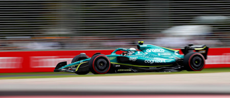 A red flag after Nicholas Latifi's contact with Lance gave enough time for Sebastian to join qualifying in Q1