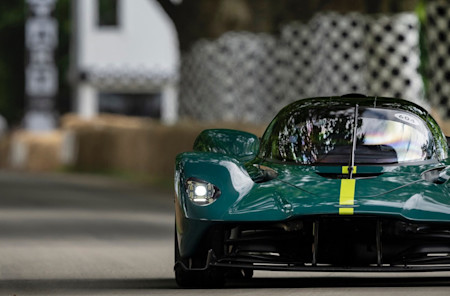 The Aston Martin Valkyrie shines at Goodwood