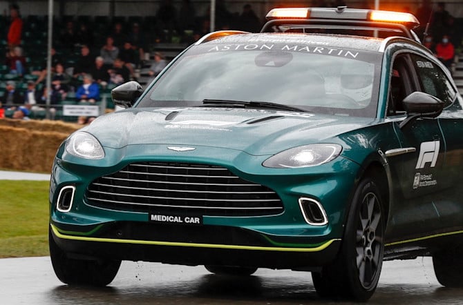 The Aston Martin DBX Medical Car