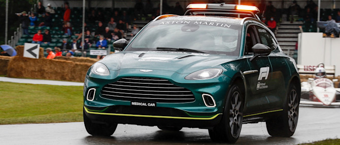 The Aston Martin DBX Medical Car