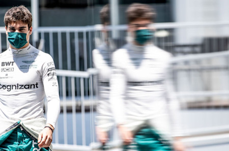 Seeing double: Lance is ready for the Azerbaijan Grand Prix