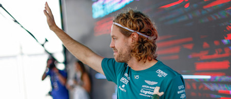 Sebastian waved to the Mexican crowd during Friday's Fan Forum.