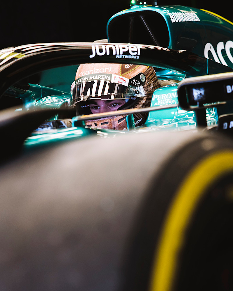 Shutter Speed Quick on the draw in Texas Aston Martin F1 Team