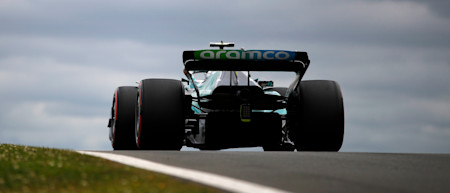 The clouds rolled in during final practice and brought rain just before qualifying