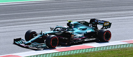 Sebastian explores the Red Bull Ring during practice