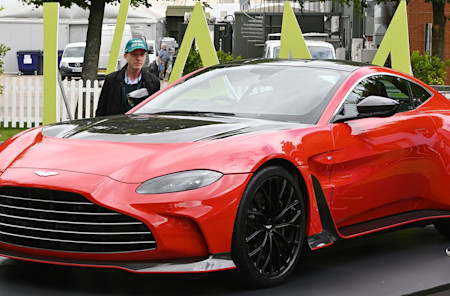 A glimpse at the V12 Vantage