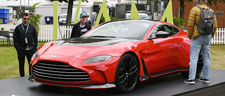 A glimpse at the V12 Vantage