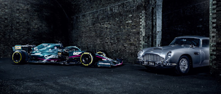 The AMR21 meets the DB5