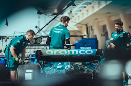 Through the Halo: the team gets to work preparing the AMR22